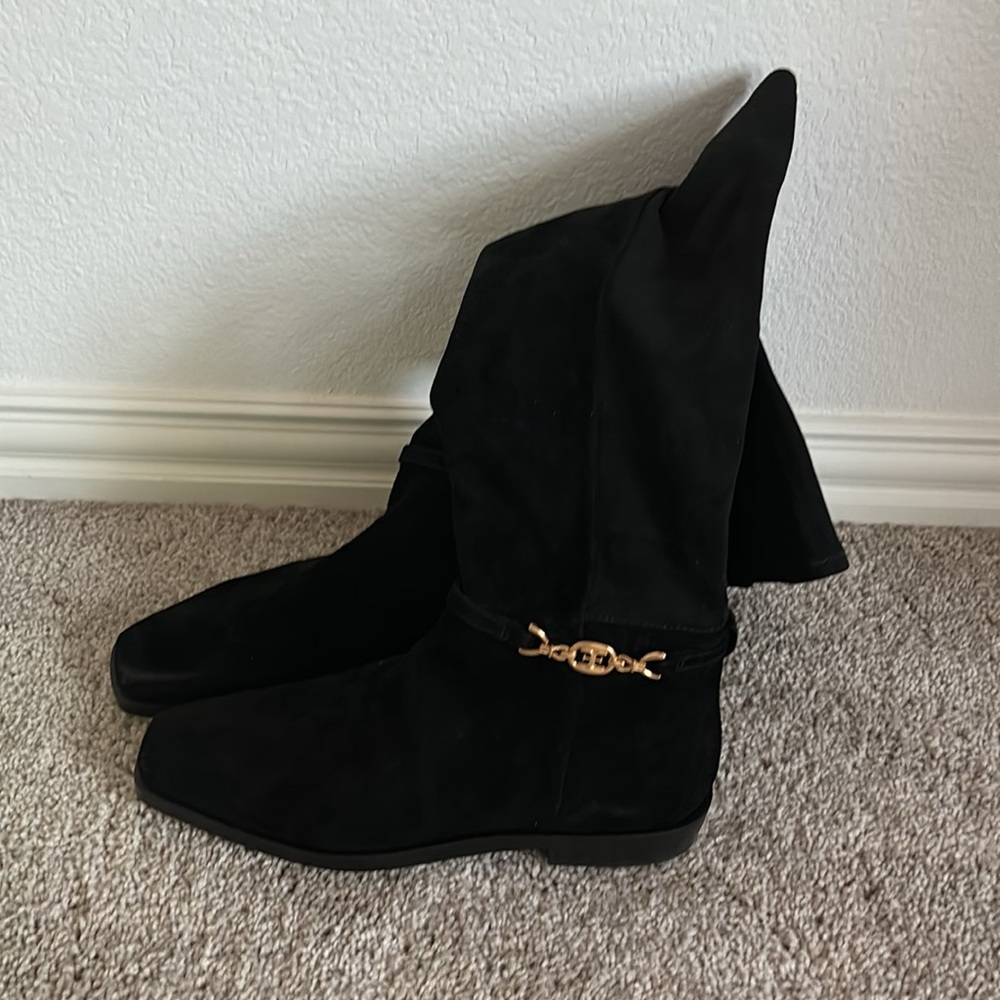 Sam Edelman Suede Riding Boot - Picture 8 of 12